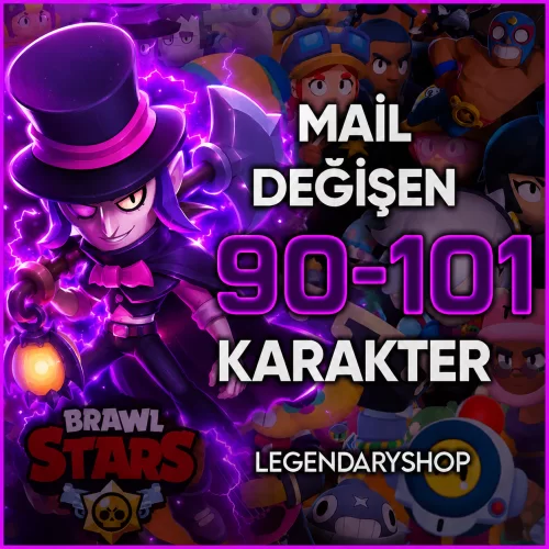  ⭐90-101 Karakter Garanti Mail Değişen⭐